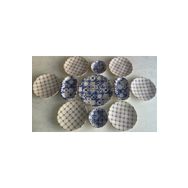 Keramika ST101106F021A0000000AZ10006 Bulut Parça 8 cm Mat Transparan Beyaz Kase