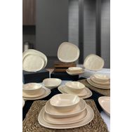 Keramika Tetra 24 Parça 6 Kişilik Yemek Takımı