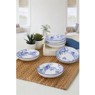 Keramika Ying Halka 6'lı 13 cm Çerezlik Sosluk