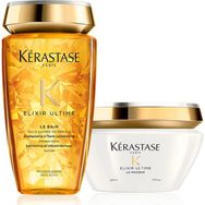 Kerastase 250 ml Elixir Ultime Parlaklık Şampuanı Le Bain+200 ml Le Masque Kerastase Elixir Ultime Parlaklık Maskesi