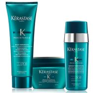 Kerastase Aşırı Yıpranmış Saçlar İçin Şampuan 250 ml + Maske 200 ml + 30 ml Serum