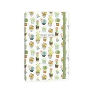 Keskin 13x21 80 Yaprak Çizgili Trendy Notes Cactus Love Beyaz Defter