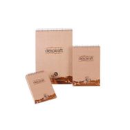 Keskin 144102 Dekokraft Spiralli A5 Kareli 100 Yaprak Bloknot