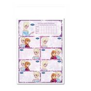 Keskin 220120-71 Frozen 20'li Ders Programlı Okul Etiketi