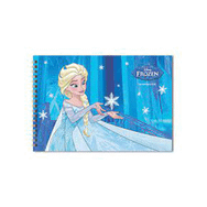 Keskin 300115-71 Frozen 15 Yaprak 17x25 cm Spiralli Resim Defter