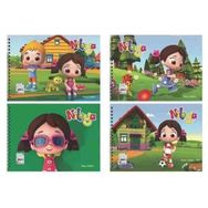 Keskin 300115-89 Niloya 17x25 15 Yaprak Resim Defteri
