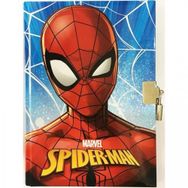 Keskin 310210-06 Spıderman 14x20 cm Kilitli Hatıra Defteri