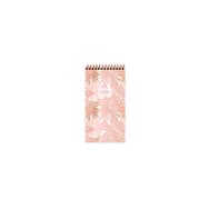 Keskin Color 10x19 cm La Plume Leaves Kahve Çizgili Bloknot