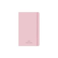 Keskin Color 13x21 96 Yaprak Kareli Ciltli Premier Pembe Defter