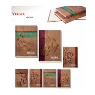Keskin Color 14x20 cm 160 Yp.Çizgili Velour Ciltli Defter