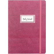 Keskin Color 14x20 cm Daily Journals Fuşya Çizgili Defter