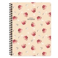 Keskin Color 16.5x22.5 Çizgili Coffee - Turuncu Defter
