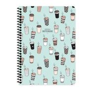 Keskin Color 16.5x22.5 Çizgili Coffee - Yeşil Defter