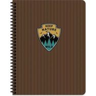 Keskin Color 16.5X22.5 Çizgili Defter Outdoor - Kahverengi Defter