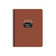 Keskin Color 16.5X22.5 Çizgili Outdoor Turuncu Defter