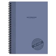 Keskin Color 16.5x22.5 cm 80 Yaprak Düz Karton Kapak Hafif Stamp Spiralli Defter