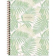 Keskin Color 16.5X22.5 Kareli La Plume Leaves - Yeşil Defter