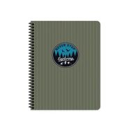 Keskin Color 16.5X22.5 Kareli Outdoor - Yeşil Defter