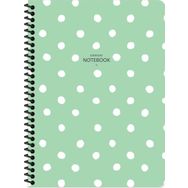 Keskin Color 16.5x22.5 Kareli Puantiye - Yeşil Defter