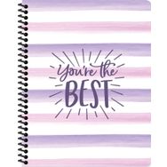 Keskin Color 16.5X22.5 Kareli Shine Mor Defter