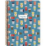 Keskin Color 16,5 x 22,5 Coffee Kareli Defter