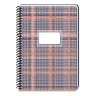 Keskin Color 17x24 100 Yaprak Çizgili Sert Kapak Ekose Defter