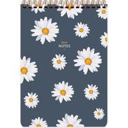 Keskin Color 17x24 Çizgili Bloknot Çiçek Defter