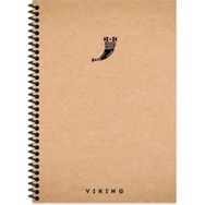 Keskin Color 17X24 Çizgili La Plume Viking - Borazan - Bej Defter