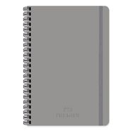 Keskin Color 17x24 cm 100 Yaprak Çizgili Premier Gri Spiralli Defter