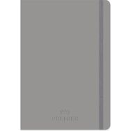 Keskin Color 17X24 Kareli Ciltli Premier Gri Defter