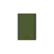 Keskin Color 17X24 Kareli Spiralli Premier Haki Defter