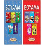 Keskin Color 20x28 Ciltli Karışık Boyama Kitap