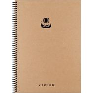 Keskin Color 20X28 Çizgili La Plume Viking Gemi Kraft Defter