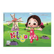 Keskin Color 300215-89 Niloya 25x35 cm 15 Yaprak Pp Kapak Resim Defteri