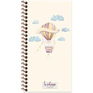 Keskin Color 417997 10X19 cm Düz La Plume Balloon Mor Defter