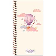 Keskin Color 417998 10X19 cm Düz La Plume Balloon Pembe Defter