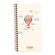 Keskin Color 417999 10X19 cm Düz La Plume Balloon Turuncu Defter