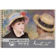 Keskin Color 484001-99 Karatis Art 160 gr 25x35 20 Yaprak Spiralli Çizim Blok Defter