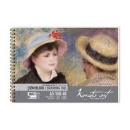 Keskin Color 484003-99 Karatis Art 160 gr A5 40 Yaprak Spiralli Çizim Blok Defter