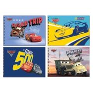 Keskin Color 4'lü Spiralli 17x25 Cars 15 Yaprak Resim Defteri