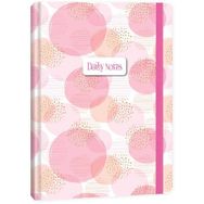 Keskin Color 80 Yaprak A5 Bubbles Pembe Sert Kapak Çizgili Defter