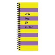 Keskin Color 8x21 Düz Uzun İnce Bir Mor Defter