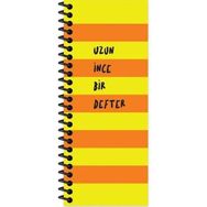 Keskin Color 8x21 Düz Uzun İnce Bir Turuncu Defter