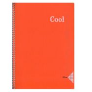 Keskin Color A4 120 Yaprak Kareli Pp Kapak Cool Turuncu Spiralli Defter
