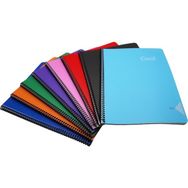 Keskin Color A4 2 Kareli+ 2 Çizgili 72 Yaprak Spiralli Plastik Kapak Cool Defter