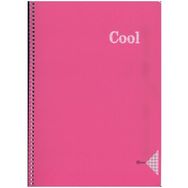 Keskin Color A4 60 Yaprak Kareli Pp Kapak Cool Pembe Spiralli Defter