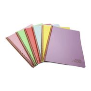 Keskin Color A4 72 Yaprak Çizgili PP Kapak Spiralli Pastel Show Defter