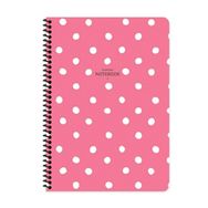 Keskin Color A4 80 Yaprak Kareli Pp Kapak Puantiyeli Spiralli Defter