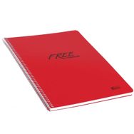 Keskin Color A4 80 Yaprak Kareli Spiralli Plastik Kapak Defter