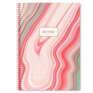 Keskin Color A4 80 Yaprak Marble Çizgili Defter